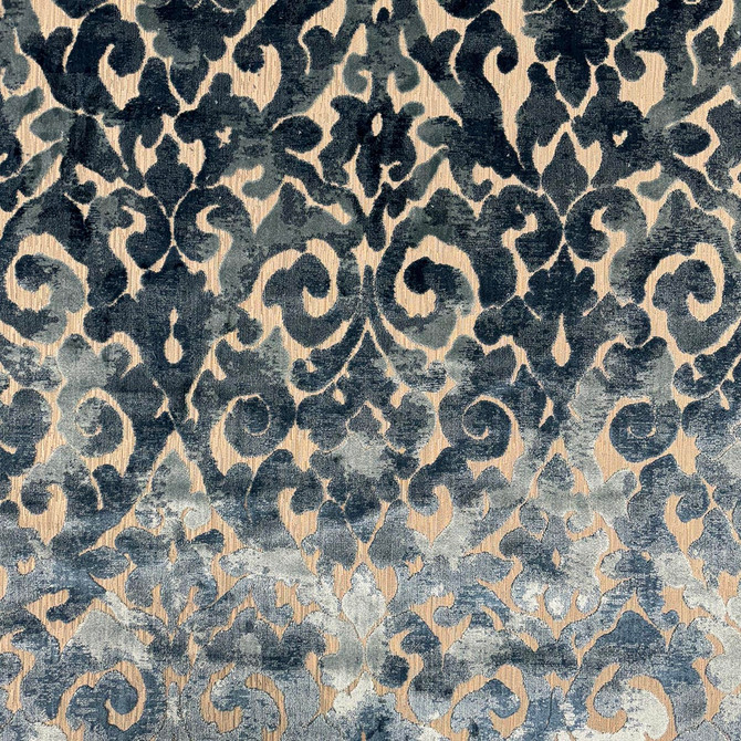 Ghent Adriatic by Magnolia Designer Fabric - 52% Polyester, 48% Viscose India 55,000 WYZ Horizontal: 14 and Vertical: 31 54 - Swanky Fabrics -