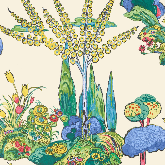 Orleans Yellow and Red T45029 by Thibaut Wallpaper Thibaut Wallpaper Orleans Yellow and Red T45029Wallpaper WANDERLUST Non Woven Wallpaper U.S.A </p><p>Repeat: H: , V: 30   (76.20  cm) 27  in  (68.58  cm) - Fabric Carolina -