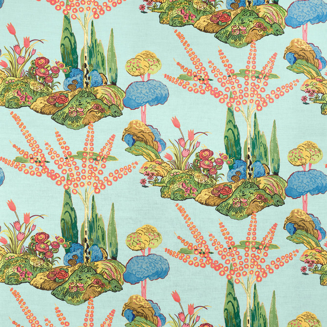 Orleans Turquoise F945030 by Thibaut Fabric Thibaut Fabric Orleans Turquoise F945030Fabric WANDERLUST FABRIC BOOK U.S.A </p><p>Repeat: H: 54  in  (137.16  cm), V: 29.5  (74.93  cm) 54  in  (137.16  cm) - Fabric Carolina -