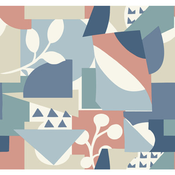 Kravet Design - Wallcovering - W4127.517.0 - Wallcovering - NON WOVEN - 100% - United States </p><p>Repeat: H: , V: 27.5 21 - My Fabric Connection -