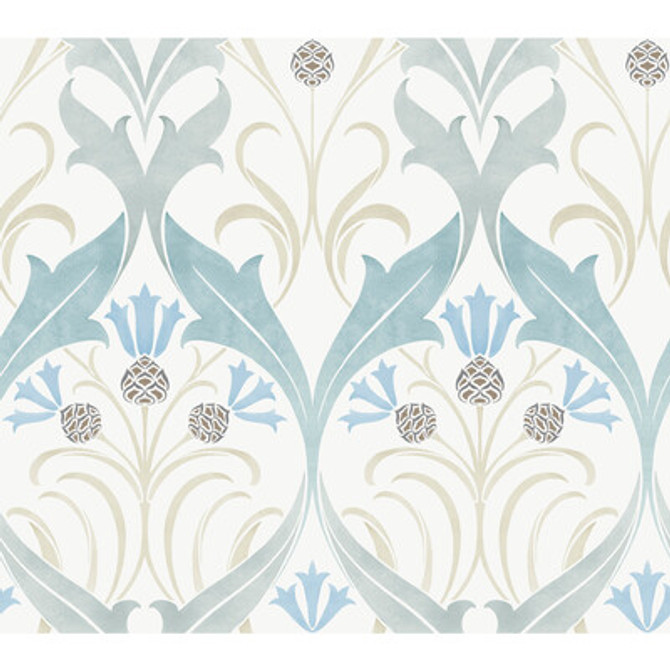 Kravet Design - Wallcovering - W3930.13.0 - Wallcovering - NON WOVEN - 100% - United States </p><p>Repeat: H: , V: 27.5 21 - My Fabric Connection -