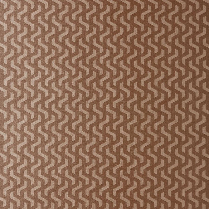 Rattan (Wp) # 02 Burnt Orange by 1838 Wallcoverings Designer Wallpaper Willow STRAIGHT PASTE THE WALL UNITED KINGDOM V-2.04" 20.5"X11YD - Swanky Fabrics -