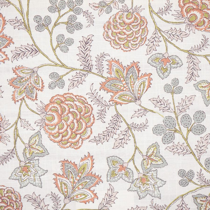 Josephine # 734 Dawn by Maxwell Designer Fabric COLOR THEORY-VOL.VIII BITTERSWEET 100% COTTON SPAIN V-17" H-18" 55" - Swanky Fabrics -