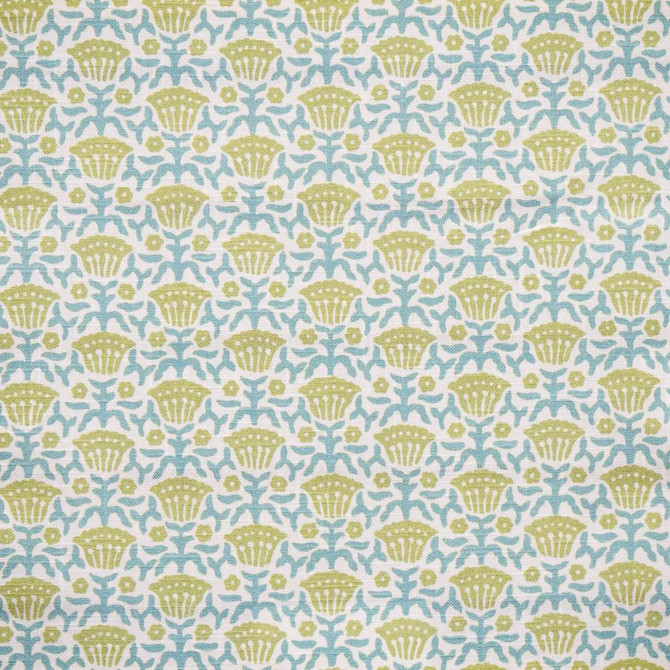 Lovage # 318 Islet by Maxwell Designer Fabric Color Theory-Vol.Viii Rosemary 100% COTTON SPAIN V-3.5" H-2.3 55" - Swanky Fabrics -