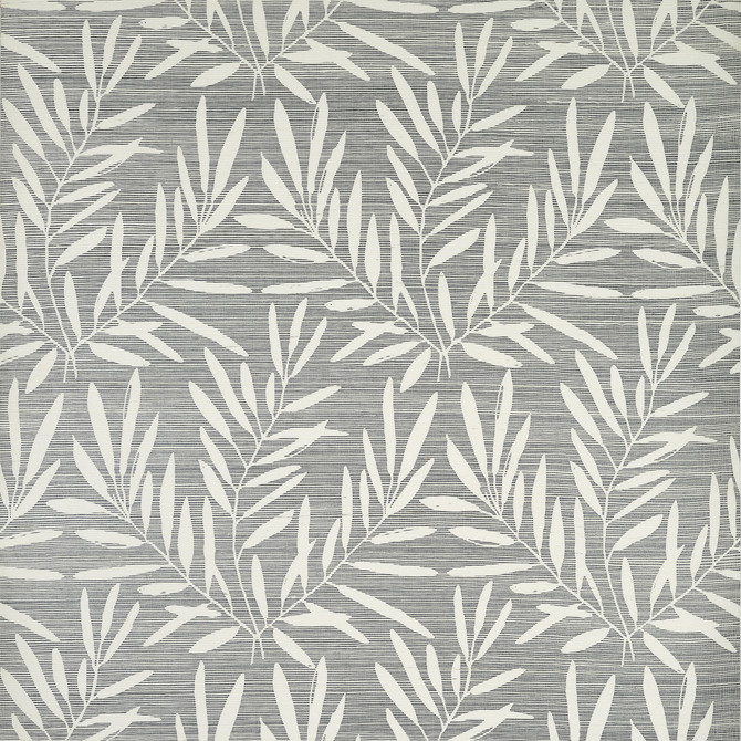 Summer Leaves Charcoal T15801  by Thibaut Wallpaper Thibaut Wallpaper Summer Leaves Charcoal T15801 Wallpaper ISLANDER Sisal  U.S.A </p><p>Repeat: H: , V: 27.5  (69.85 cm) 36 in  (91.44 cm) - Fabric Carolina -