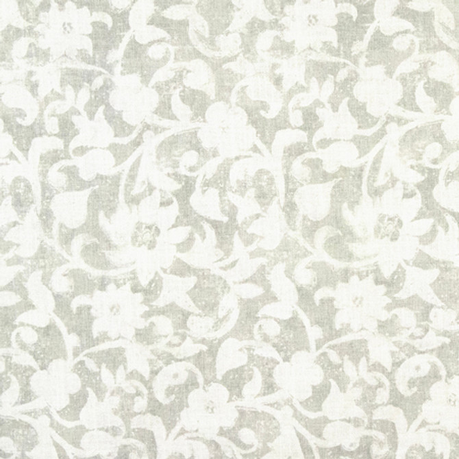 Gentle Rain Dove by Carole Designer Fabric Earthbound 72% Polyester, 28% Cotton 21,000 Wyzenbeek Double Rubs 25 3/4" V, 11 1/4" H 55" - Swanky Fabrics -