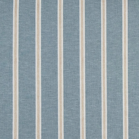 Accurate Time Lake by Carole Designer Fabric Making Waves 45% Polyester, 44% Cotton, 8% Viscose, 3% Linen 3,000 Wyzenbeek Double Rubs 2 7/8" 54" - Swanky Fabrics -