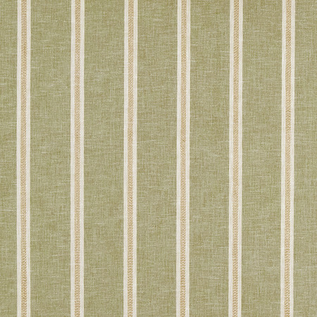 Accurate Time Moss by Carole Designer Fabric Serene Green 45% Polyester, 44% Cotton, 8% Viscose, 3% Linen 3,000 Wyzenbeek Double Rubs 2 7/8" 54" - Swanky Fabrics -