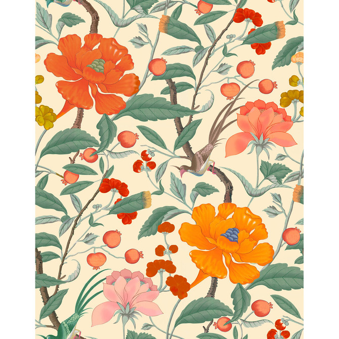 Gaston Y Daniela Wallcovering GDW5771.001.0 Wallcovering NON WOVEN - 100% Spain </p><p>Repeat: H: , V: 27.5 21 - My Fabric Connection -