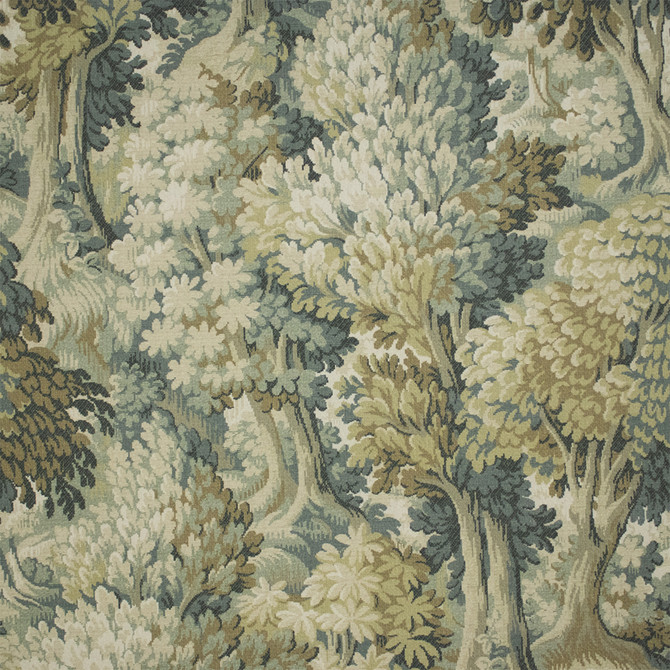 S7150 Blue by Greenhouse Designer Fabric - 100% Cotton Spain 51000 27." H, 36" V 54" - Swanky Fabrics -