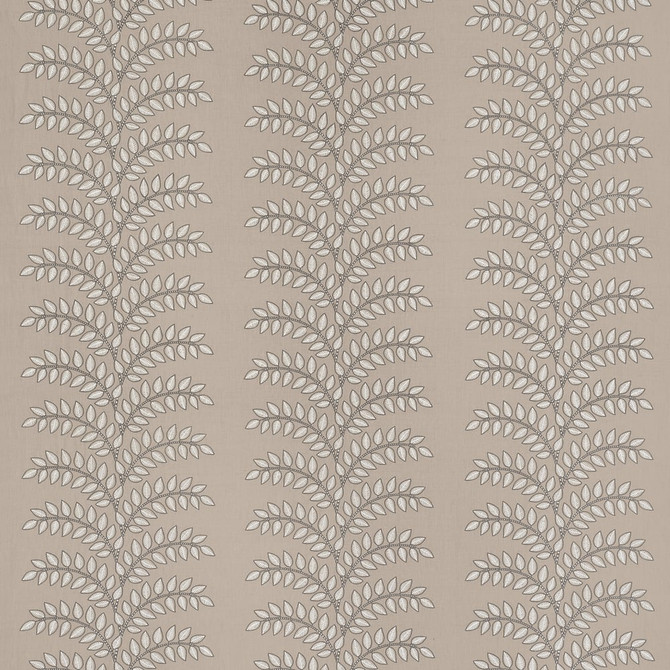 Frondescence Embroidery Flax AW16104 by Thibaut Fabric Thibaut Fabric Frondescence Embroidery Flax AW16104Fabric SOLEIL U.S.A </p><p>Repeat: H: 16.75 in (42.55 cm), V: 3.75 (9.53 cm) 51.5 in  (130.81 cm) - Fabric Carolina -