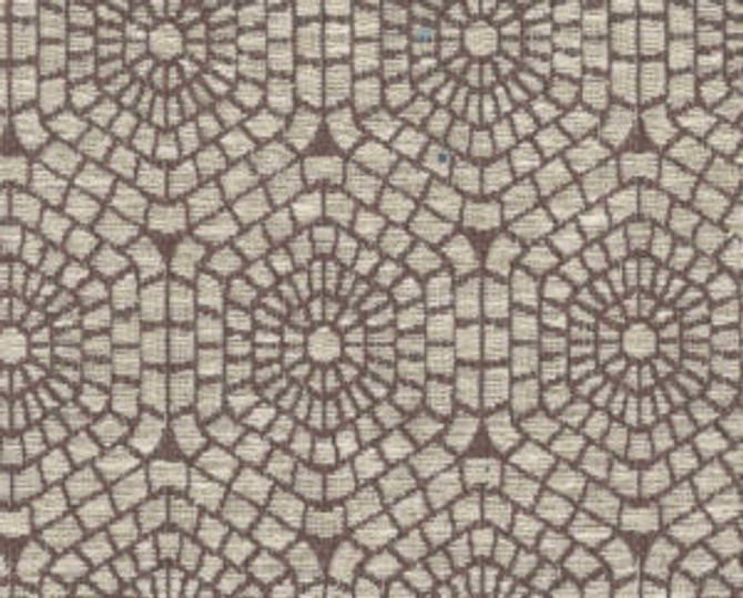 Crystal Brown 006 by Norbar Designer Fabric PANAMA 67% POLYESTER 33% COTTON INDIA 3 3/4"V 7"H 54" - Swanky Fabrics - Crystal Brown 006 by Norbar Designer Fabric PANAMA 67% POLYESTER 33% COTTON INDIA 3 3/4"V 7"H 54" - Swanky Fabrics -