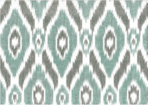 Newbury Spa Grey by Norbar Designer Fabric ROMANCE 100% COTTON SPAIN 10 3/4"V 4 1/2"H 55" - Swanky Fabrics -
