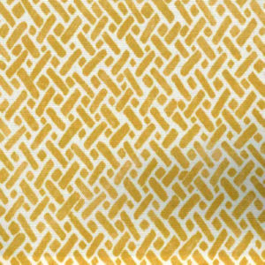 Wizard Yellow 10 by Norbar Designer Fabric ROMANCE 100% POLYESTER SPAIN 15 3/4"V 27 1/2"H 54" - Swanky Fabrics -