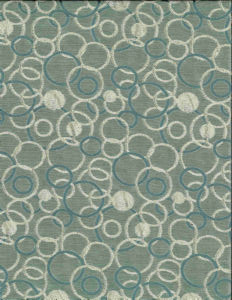 Symphony Cyan by Norbar Designer Fabric SYMPHONY 100% POLYESTER CHINA 15"V X 14 1/8"H 54 - Swanky Fabrics -