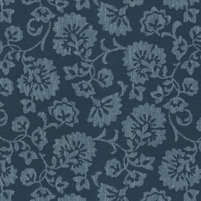 Fancify Indigo 472253 by PK Lifestyles Designer Fabric Cultural Exchange IX 78% Recycled Polyester, 11% Polyester, 11 % Cotton India 51000 H: 13.6, V: 13.2 54 - Swanky Fabrics -