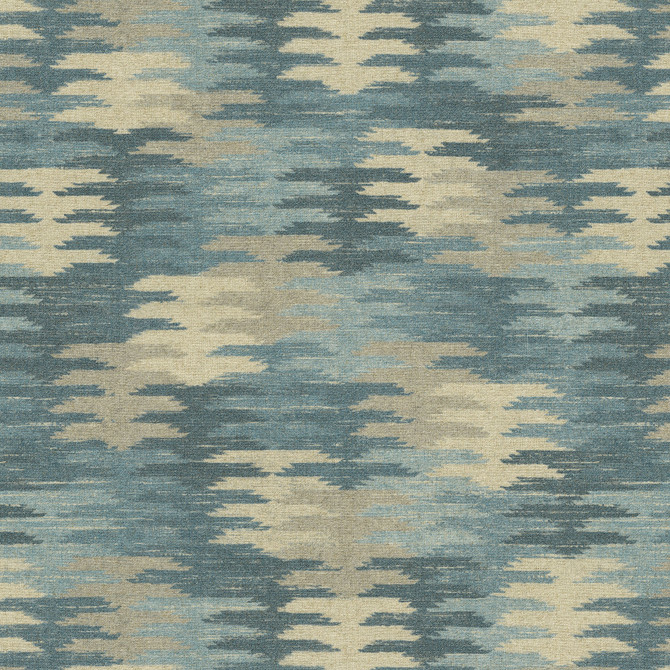 High Notes Denim 472502 by PK Lifestyles Designer Fabric Cultural Exchange IX 90% Polyester, 10% Linen China 51000 H: 27, V: 27 54 - Swanky Fabrics -