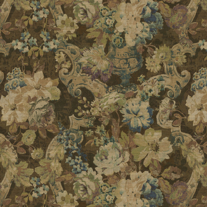 Roma Semi Sweet 472640 by PK Lifestyles Designer Fabric History Retold VIII 75% Cotton, 25% Linen Pakistan 15000 H: 27, V: 25.25 54 - Swanky Fabrics -