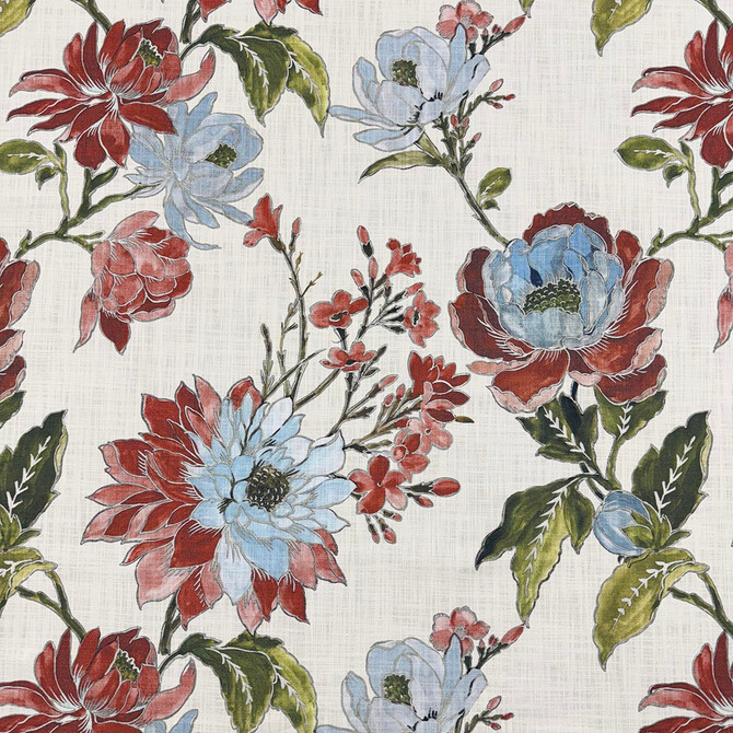 Thelma Rose by Magnolia Designer Fabric - 100% Cotton India 10,000 MAR Horizontal: 27 and Vertical: 26.5 54 - Swanky Fabrics -