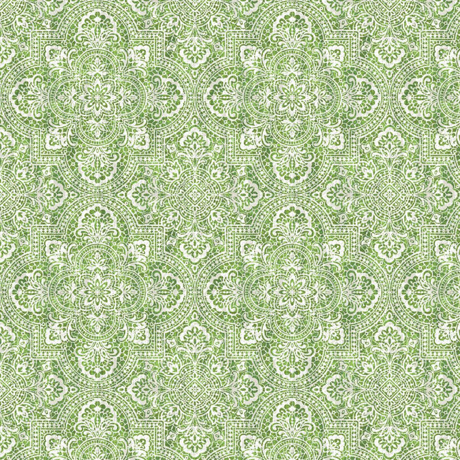 Alsace Damask Snow Pea by RM CoCo Designer Fabric ColorWorks Spring 2022 RM Studio See Sample 0 Horizontal: 13.5 and Vertical: 13.5 0 - Swanky Fabrics -