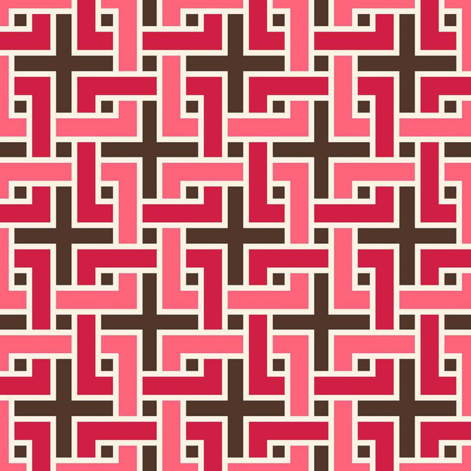 Manchurian Fret Ganache by RM CoCo Designer Fabric ColorWorks Fall 2021 RM Studio See Sample 0 Horizontal: 3 and Vertical: 3 0 - Swanky Fabrics -