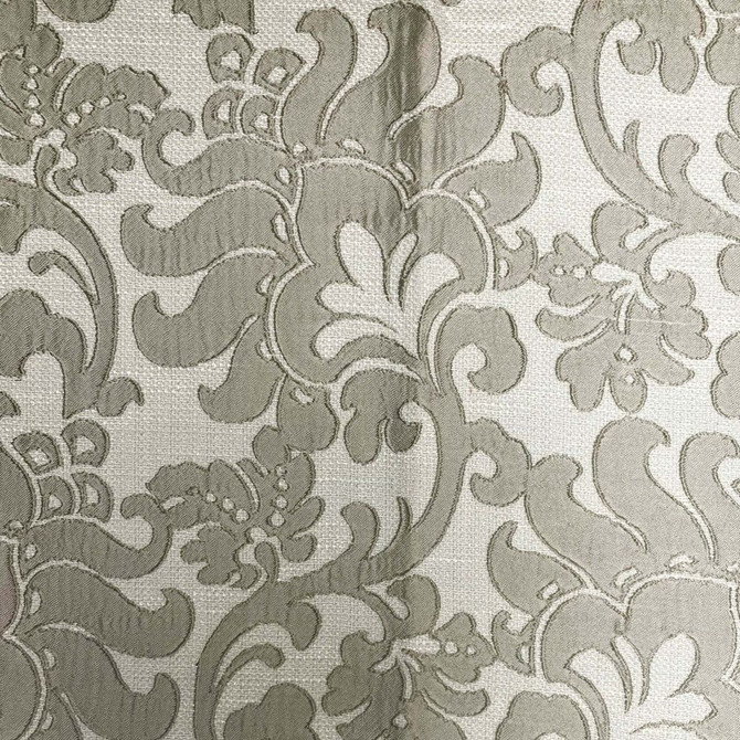 Wentworth Damask Flax by RM CoCo Designer Fabric Inspired Living Vol 7 55% Polyester 45% Viscose See Sample 0 Horizontal: 14 and Vertical: 14.75 55 - Swanky Fabrics -