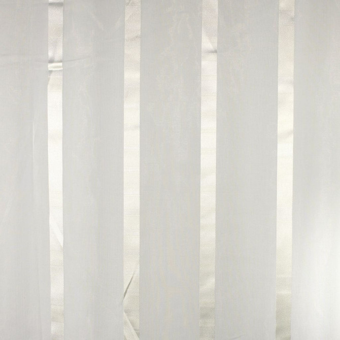 Intermittent Stripe Winter White by RM CoCo Designer Fabric Window Dressing II 100% Polyester FR See Sample 0 Horizontal: 13 and Vertical: 2.25 118 - Swanky Fabrics -