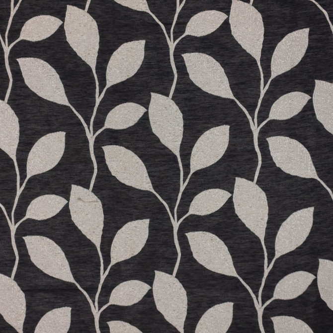 Cosgrove Graphite by RM CoCo Designer Fabric Inspired Living Vol 18 95% Polyester 5% Cotton See Sample 0 Horizontal: 15.5511895 and Vertical: 15.74804 54 - Swanky Fabrics -