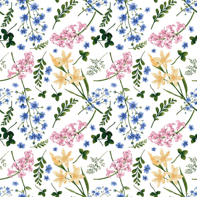 Wildflower Multi Multi by RM CoCo Designer Fabric ColorWorks Spring 2022 RM Studio See Sample 0 Horizontal: 13.5 and Vertical: 13.5 0 - Swanky Fabrics -