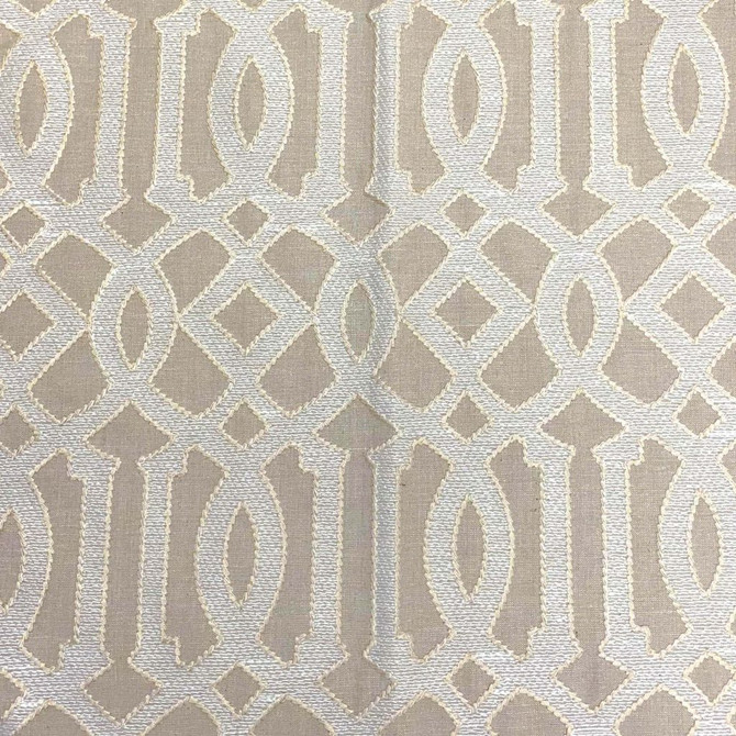 Monteleone Cremini by RM CoCo Designer Fabric Inspired Living Vol 13 64% Polyester 32% Cotton 4% Linen See Sample 0 Horizontal: 4.724412 and Vertical: 9.448824 56 - Swanky Fabrics -