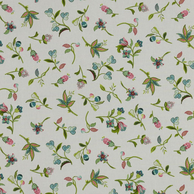 Pixie Floral Multi by RM CoCo Designer Fabric Finishing Touches Vol 8 50% Polyester 50% Cotton See Sample 0 Horizontal: 13.75 and Vertical: 27.75 55 - Swanky Fabrics -
