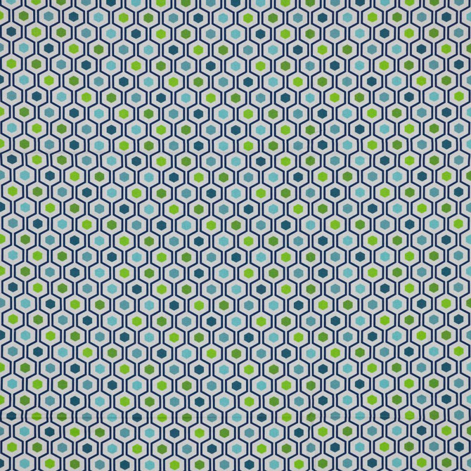 Bee's Knees Azul by RM CoCo Designer Fabric Finishing Touches Vol 16 100% Cotton See Sample 30000 Horizontal: 6.89 and Vertical: 7.48 55 - Swanky Fabrics -
