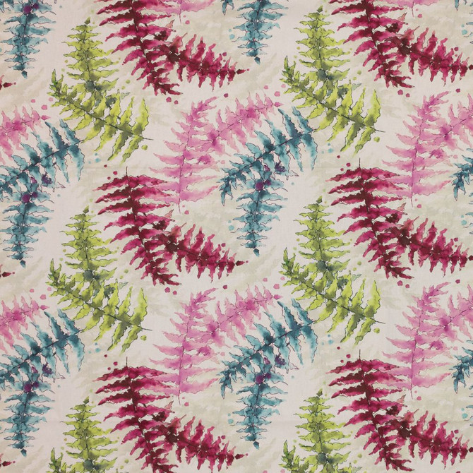 Fern Garden Fruit Punch by RM CoCo Designer Fabric Inspired Living Vol 15 100% Cotton See Sample 0 Horizontal: 13.58 and Vertical: 11.81 55 - Swanky Fabrics -