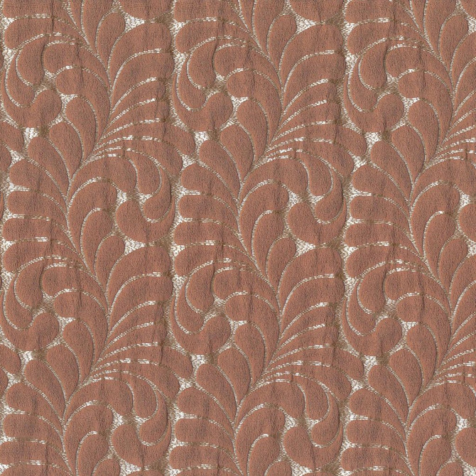 Coquette Melon by RM CoCo Designer Fabric Gemstones II Imperial Topaz to Tibetan Coral 100% Polyester See Sample 0 Horizontal: 3.15 and Vertical: 4.13 55 - Swanky Fabrics -