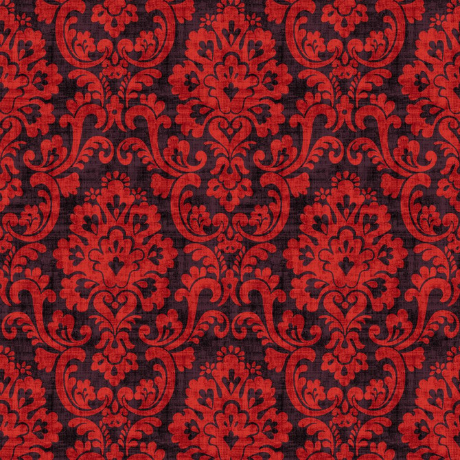Frescato Damask Reversal Purple Flame by RM CoCo Designer Fabric ColorWorks Spring 2022 RM Studio See Sample 0 Horizontal: 13.5 and Vertical: 20.5 0 - Swanky Fabrics -