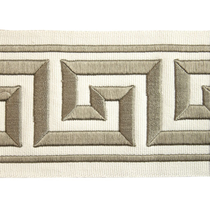 BD121 4" Border Hazelnut by RM CoCo Designer Trim Creative Threads II 100% Cotton Base 100% Rayon Embroidery See Sample 0 Horizontal: 4 and Vertical: 3 4 - Swanky Fabrics -