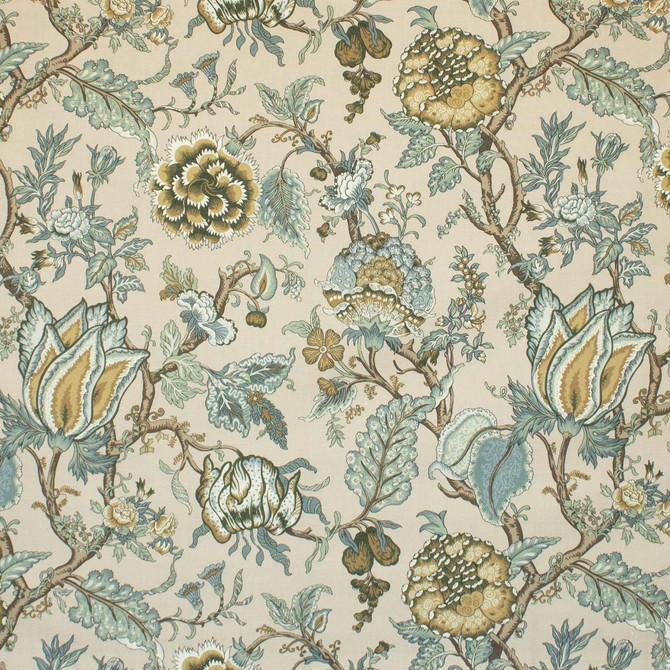 Sissinghurst Khaki by RM CoCo Designer Fabric Painter's Palette Titanium White To Lamp Black 100% Cotton See Sample 30000 Horizontal: 27 and Vertical: 27 54 - Swanky Fabrics -