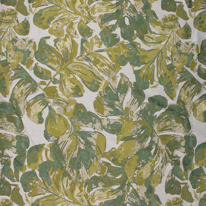 Palm Grove Emerald by RM CoCo Designer Fabric Prive Vol 3 82.69% Rayon 17.31% Nylon See Sample 60000 Horizontal: 25 and Vertical: 33 55 - Swanky Fabrics -