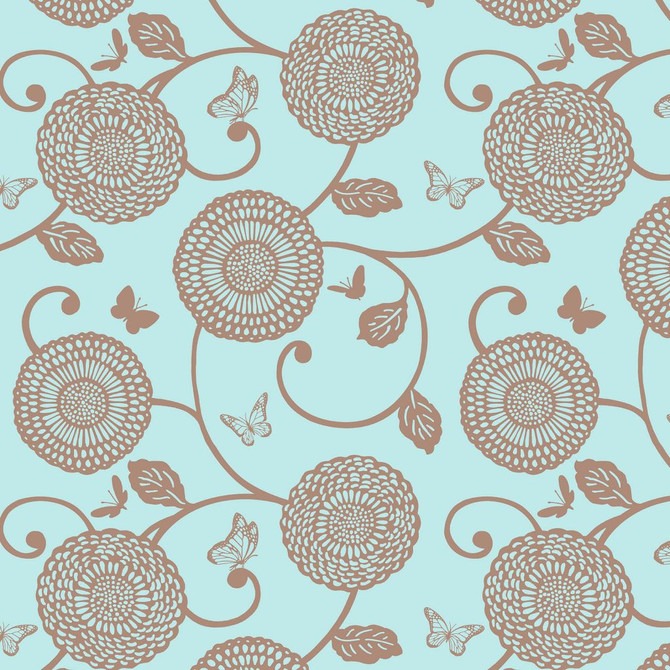 Mum's the Word Robin's Egg by RM CoCo Designer Fabric ColorWorks Spring 2022 RM Studio See Sample 0 Horizontal: 18 and Vertical: 18 0 - Swanky Fabrics -