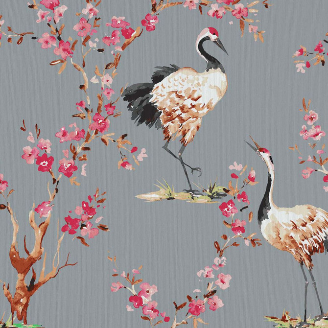 Manchurian Platinum by RM CoCo Designer Fabric ColorWorks Fall 2021 RM Studio See Sample 0 Horizontal: 27 and Vertical: 27 0 - Swanky Fabrics -