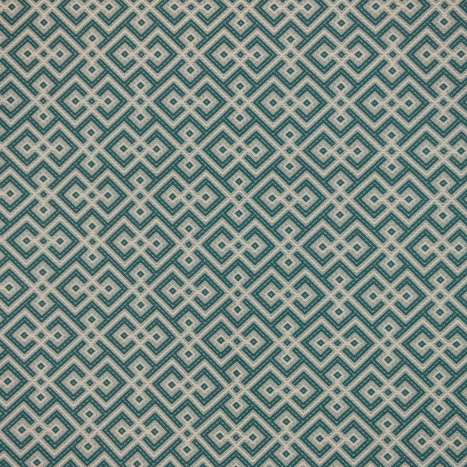 Tucumcari Aqua by RM CoCo Designer Fabric Finishing Touches Vol 16 100% Polyester See Sample 33000 Horizontal: 5.5 and Vertical: 5.75 57 - Swanky Fabrics -