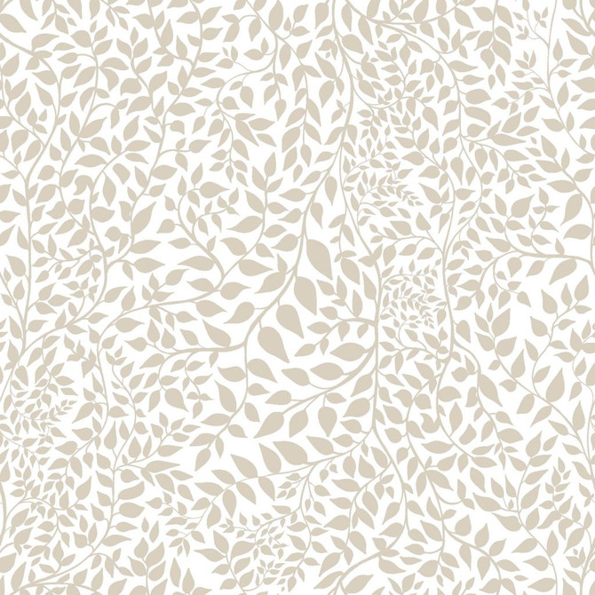 Leafy White Linen by RM CoCo Designer Fabric ColorWorks Spring 2022 RM Studio See Sample 0 Horizontal: 27 and Vertical: 27 0 - Swanky Fabrics -