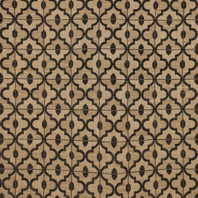 Etruscan Trellis Graphite by RM CoCo Designer Fabric Finishing Touches Vol 17 100% Polyester See Sample 35000 Horizontal: 7 and Vertical: 7.5 56 - Swanky Fabrics -