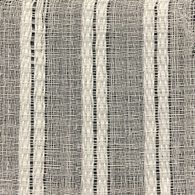 Between The Lines Wide-Width Sheer Chalk by RM CoCo Designer Fabric Room With A View 100% Polyester See Sample 0 Horizontal: 0.25 and Vertical: 0.8 118 - Swanky Fabrics -