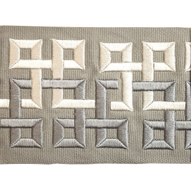 BD127 Border 4" Dusk by RM CoCo Designer Trim Creative Threads III 100% Cotton Base 100% Rayon Embroidery See Sample 0 Horizontal: 4 and Vertical: 2.5 4 - Swanky Fabrics -