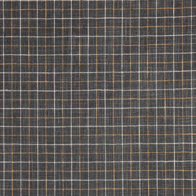 Mercer Check Charcoal by RM CoCo Designer Fabric Finishing Touches Vol 17 100% Polyester See Sample 51000 Horizontal: 2 and Vertical: 2 54 - Swanky Fabrics -