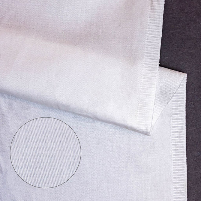 RM Designer Recycled Royal Satin White by RM CoCo Designer Fabric RM COCO Designer Linings 52% Cotton 48% Polyester See Sample 0 Horizontal: 0 and Vertical: 0 54 - Swanky Fabrics -