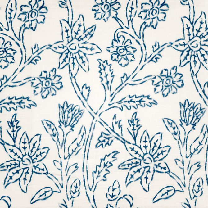 Laval # 127 Savoy by Maxwell Designer Fabric Color Theory-Vol. Ix Pacific 100% COTTON SPAIN V-16" H-9" 55" - Swanky Fabrics -