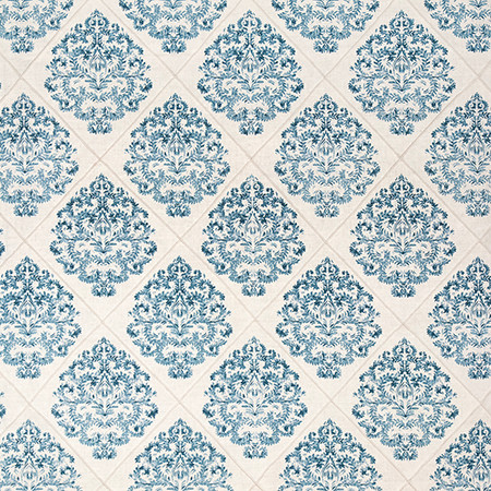 Diamond Within Ice by Carole Designer Fabric English Garden 59.7% Cotton, 39.9% Linen, 0.4% Polyester 2,000 Martindale Circular Rubs 9 1/2" V, 8 3/4" 52" - Swanky Fabrics -