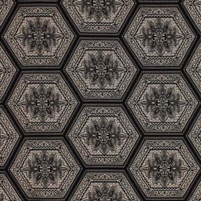 West Egg Dark 7916011004 by Carole Designer Fabric Exclusive Natural Artisan 59% Rayon, 41% Polyester USA H: 7 1/2"V, 14 1/4"H 54" Minimum (See sample for specifics) - Swanky Fabrics- Carole Exclusive